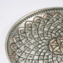 Polygonal Flower GHALAM ZANI PLATE 30CM