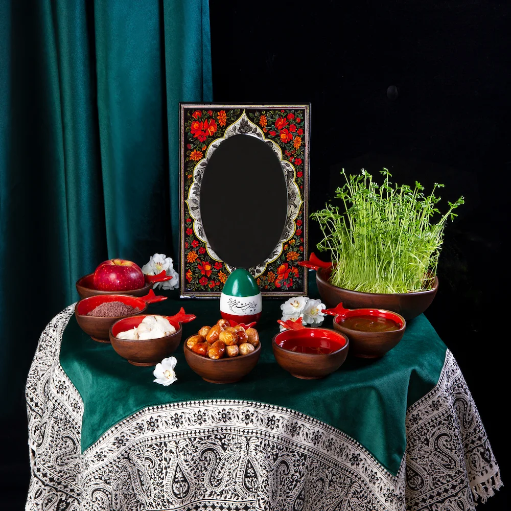 Pomegranate Haft Seen Set