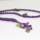 Purple Stone Necklace