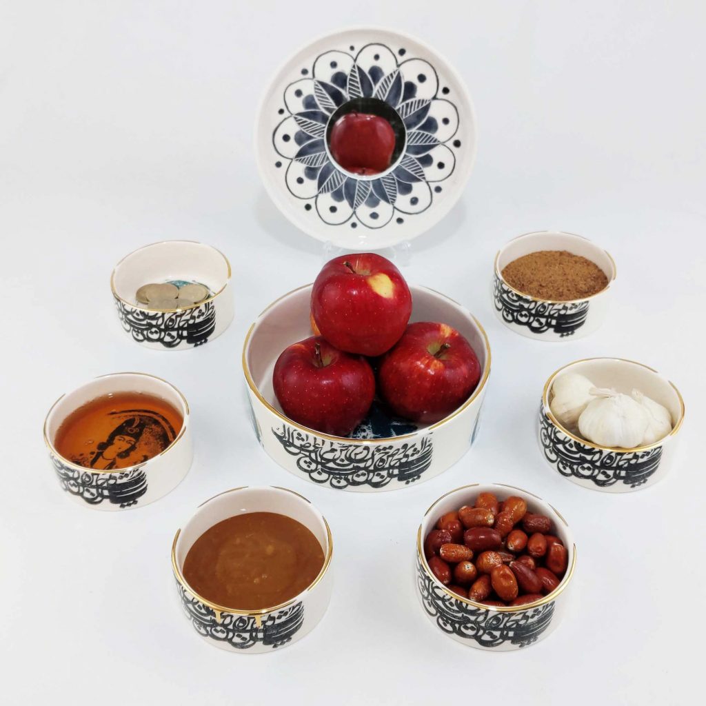 QAJAR GIRL HAFT SEEN SET