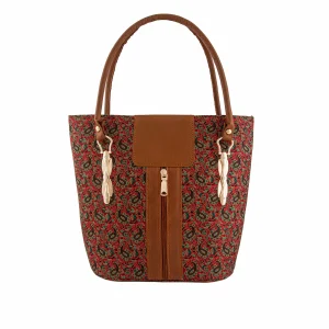 Red Persian Termeh Shoulder Bag