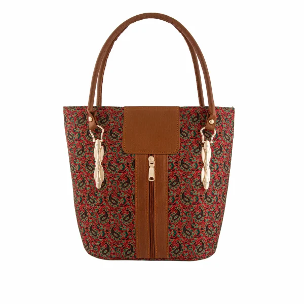 Red Persian Termeh Shoulder Bag