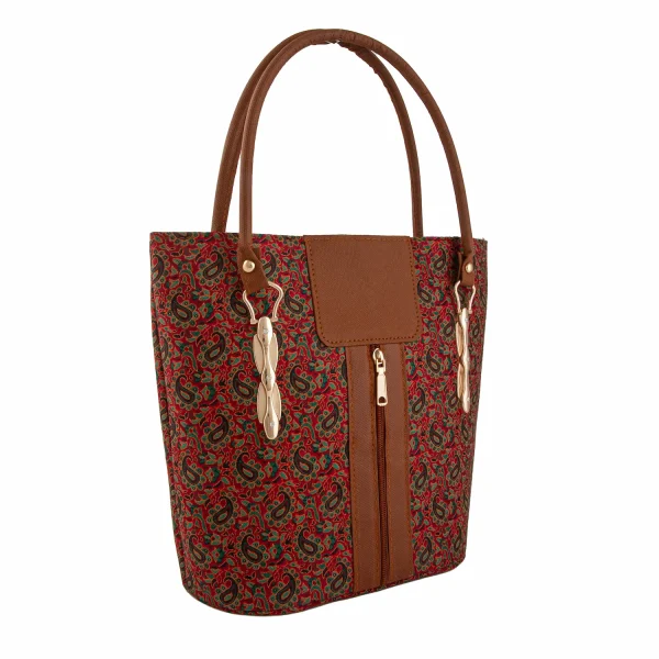 Red Persian Termeh Shoulder Bag