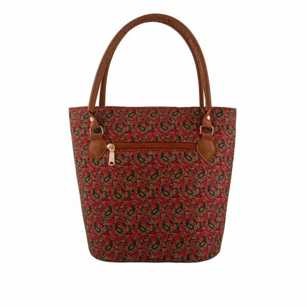 Red Persian Termeh Shoulder Bag