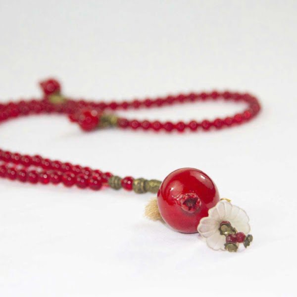 Red Turquoise Necklace