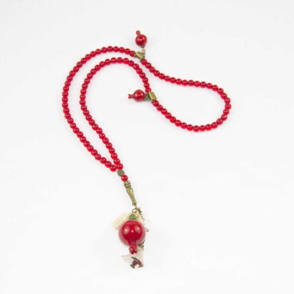 Red Turquoise Necklace