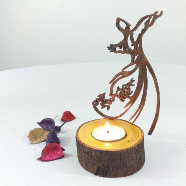 Sama Dance Handmade Candle Holder