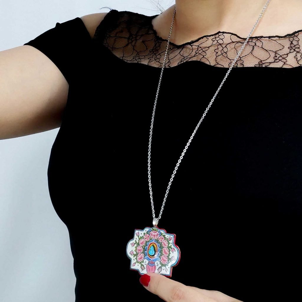 SHIRAZ MOSQUE PATTERN NECKLACE