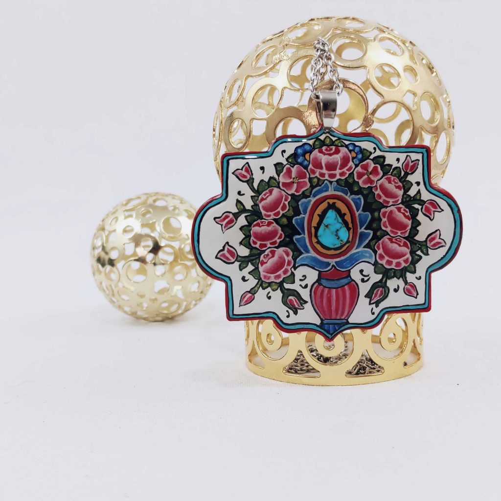 SHIRAZ MOSQUE PATTERN NECKLACE