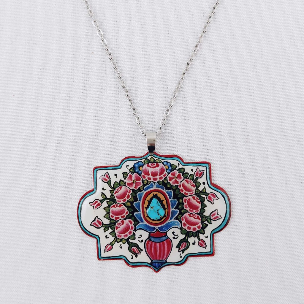 SHIRAZ MOSQUE PATTERN NECKLACE