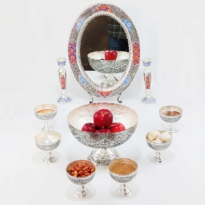 SILVER GHALAMZANI HAFT SIN SET