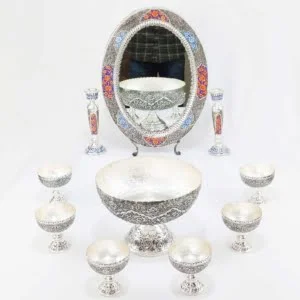 Silver Ghalamzani Haft Sin Set