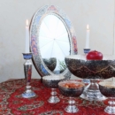 SILVER GHALAMZANI HAFT SIN SET