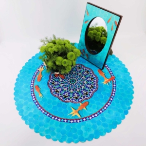 SMALL POND ROUND TABLECLOTH