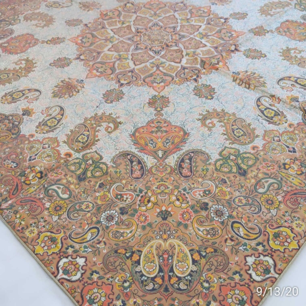 Square Elegant Chocolate Color Termeh