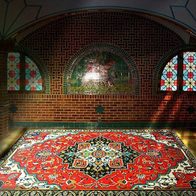 Carpet Pattern Puzzle Tiles - Persian Rugs Uk