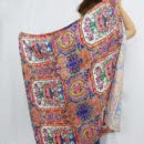 Scarf with floral design