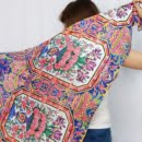Scarf with floral design