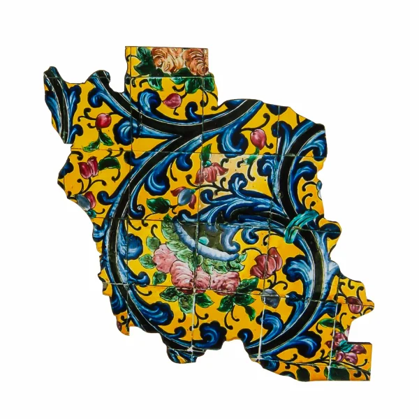 Set of 4 Iran Map Coasters