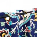 Seven Color Tile Design Curtains