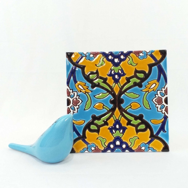 Seven Color Tiles of Qajar Design