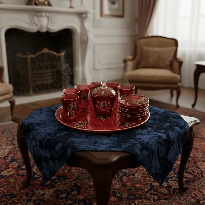 Persian Shah Abbas Tea Set