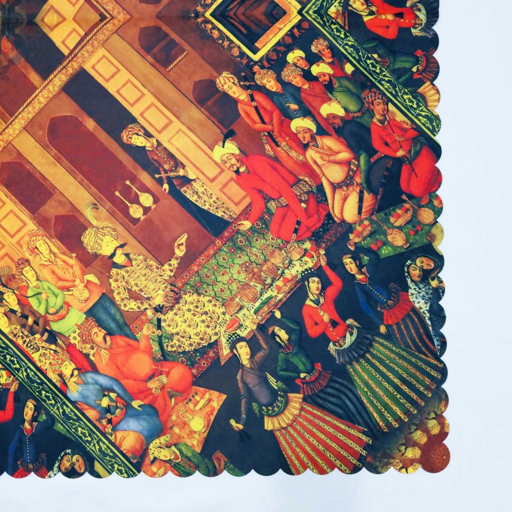 THE KING'S PARTY PATTERN TABLECLOTH