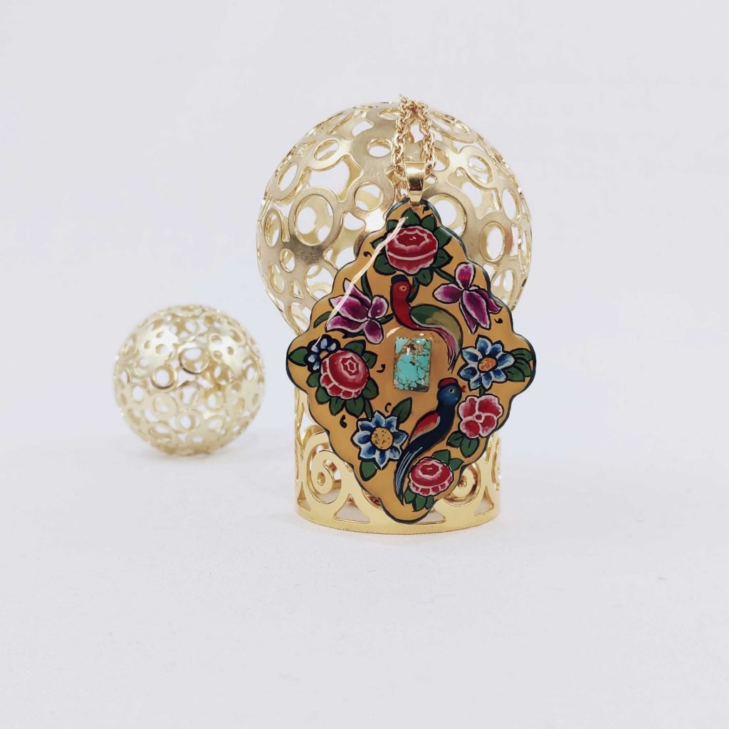 TILE SHIRAZ PATTERN NECKLACE