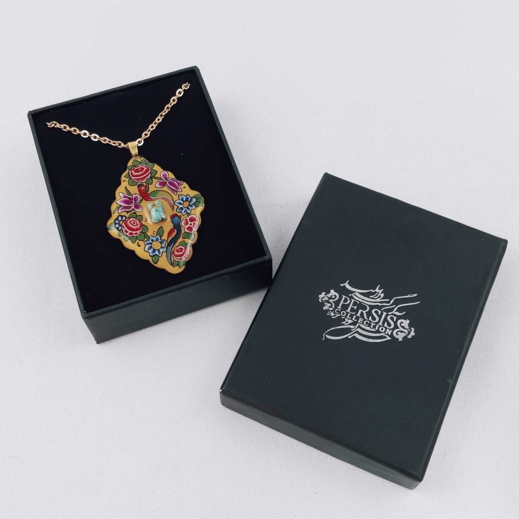 TILE SHIRAZ PATTERN NECKLACE