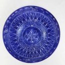 TORANJ LARGE DISH 31 cm-BLUE