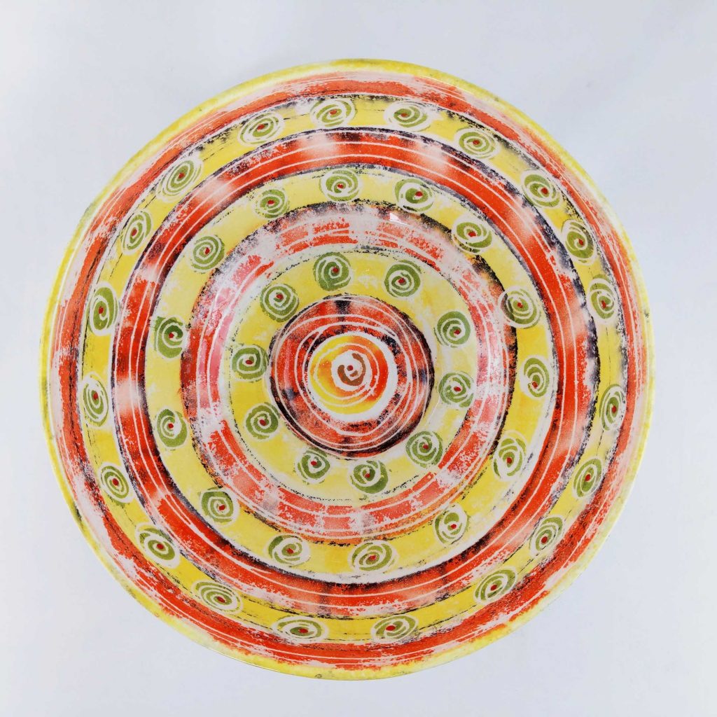 TORANJ LARGE DISH 31 cm-ORANGE