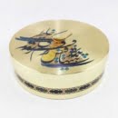 TURQUOISE POETRY CANDY DISH