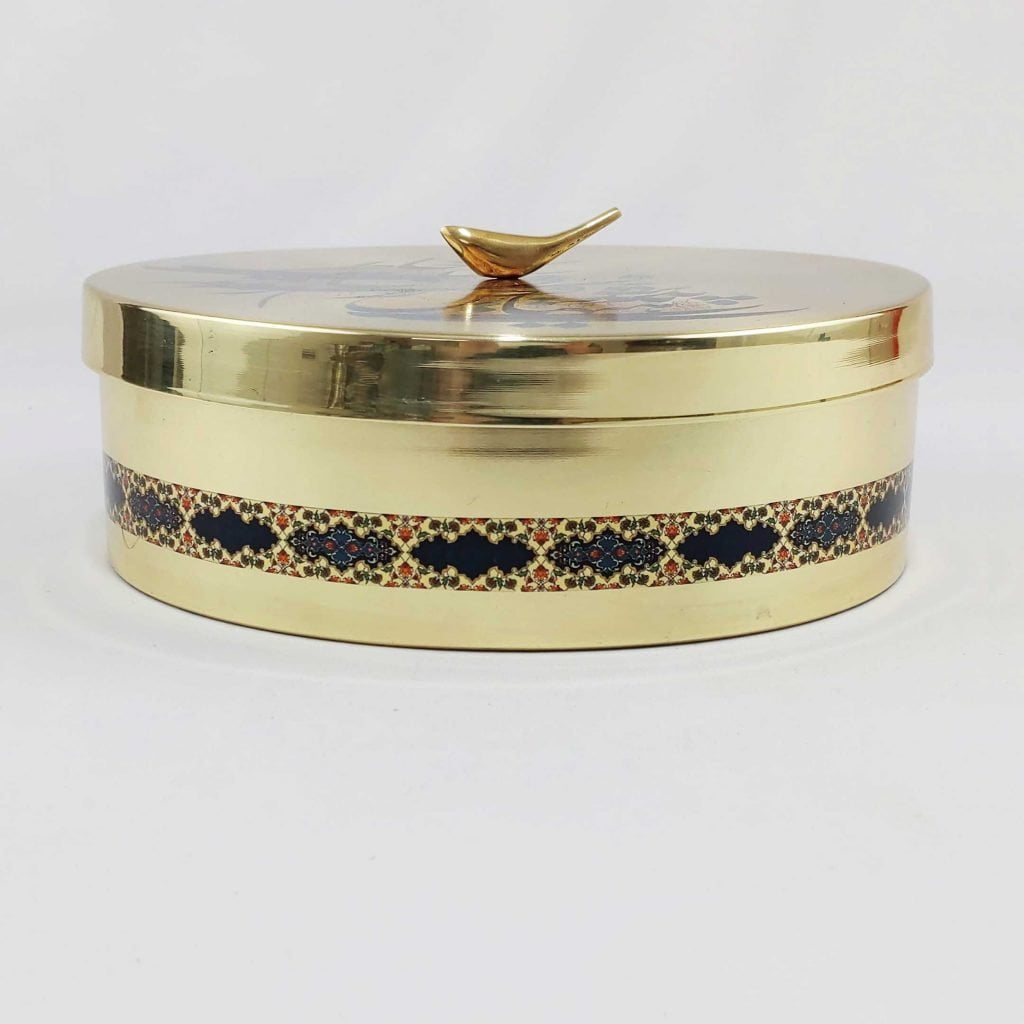 TURQUOISE POETRY CANDY DISH