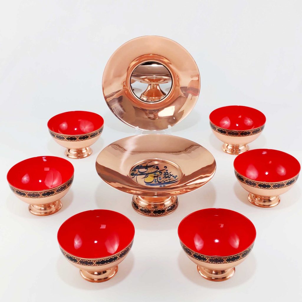 TURQUOISE TAZHIB HAFT SEEN SET