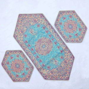 TURQUOISE TERMEH TABLE RUNNER