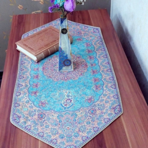 TURQUOISE TERMEH TABLE RUNNER