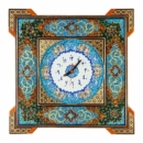 Tazhib Khatam Clock - 33 cm