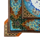 Tazhib Khatam Clock - 33 cm