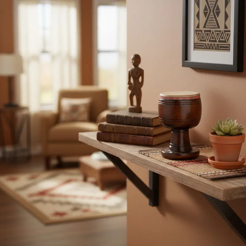 Tombak Statue Wooden