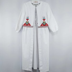 Triangle longline coat