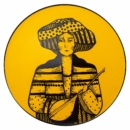 Turkman Musician 30cm Hand Painted Decorative Ceramic Plate