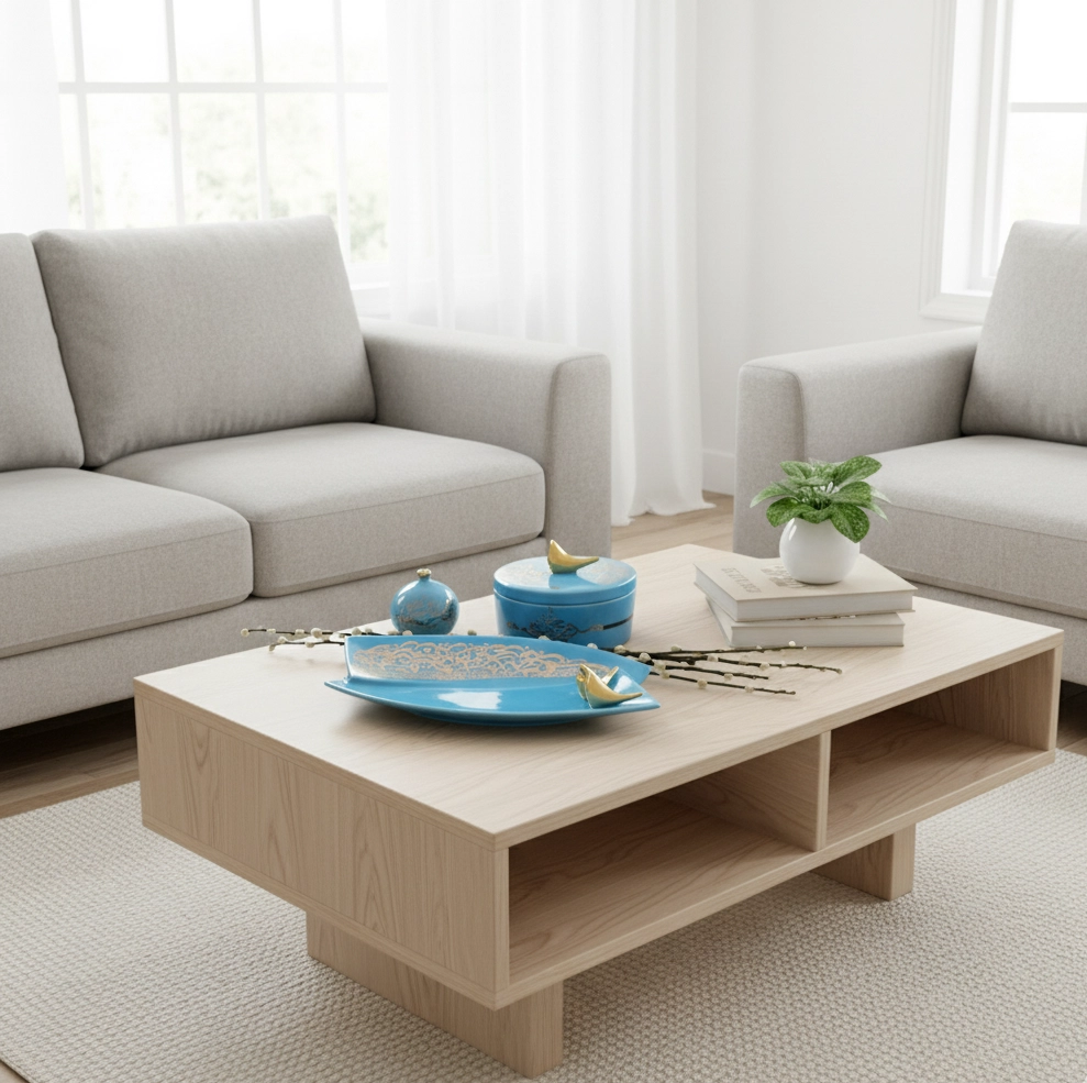 Turquoise Art Platter