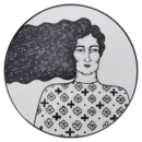 Vision, 30cm Hand Painted Decorative Plate