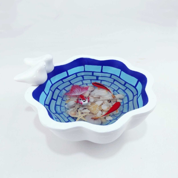 Wave Fish Pond-24cm