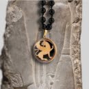 WINGED LION NECKLACE GOLD