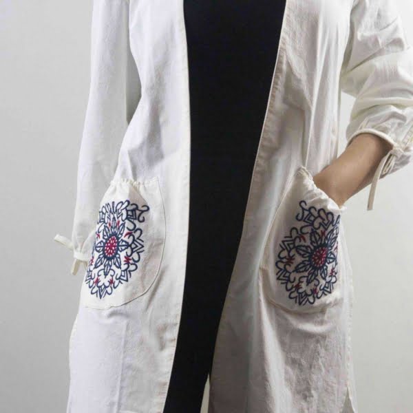 Women’s Dress with Eslimi Floral Design