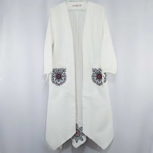 Women's dress with Eslimi floral design