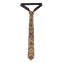 Yellow Baluchi Needlework Tie
