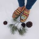 Yellow giveh shoes