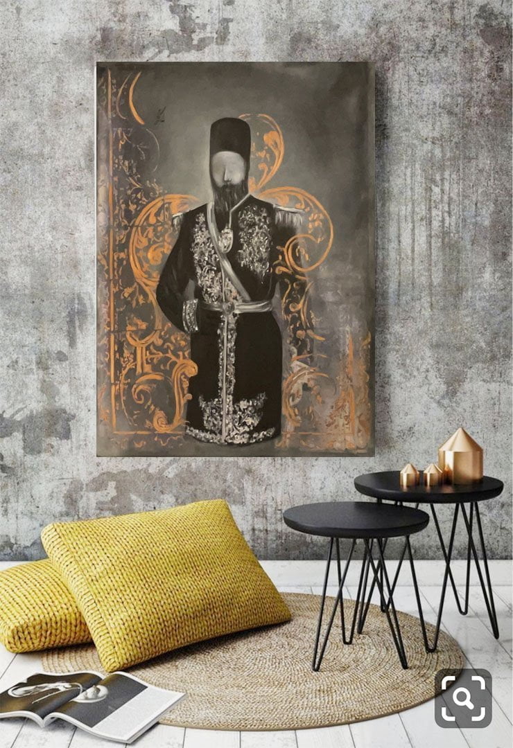 Oil Painting with Mixed Media Combination 60 x 80cm